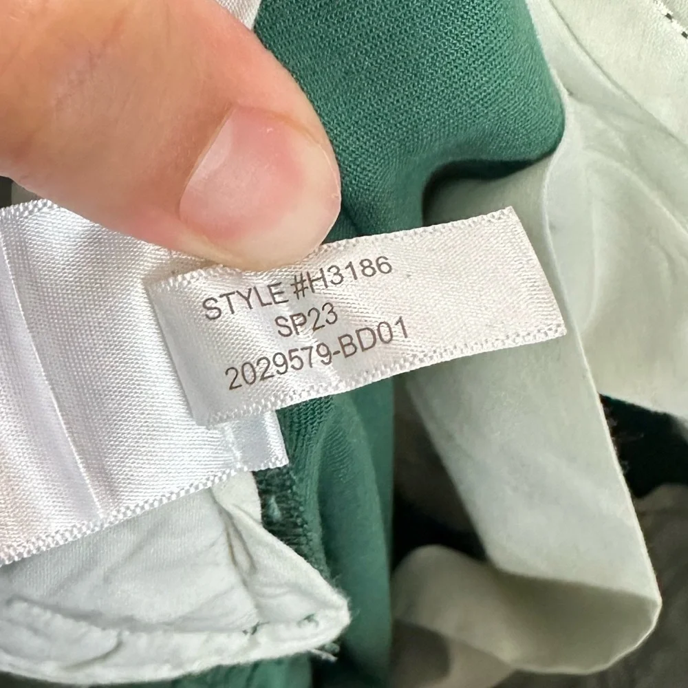 J Crew Flex Straight green pants size W32